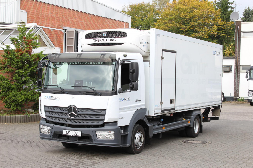 Mercedes-Benz Atego  1024 E6 TK T-1000R Strom Tür+LBW Nur 85Tkm - Camión frigorífico: foto 1 Mercedes-Benz Atego  1024 E6 TK T-1000R Strom Tür+LBW Nur 85Tkm - Camión frigorífico: foto 1