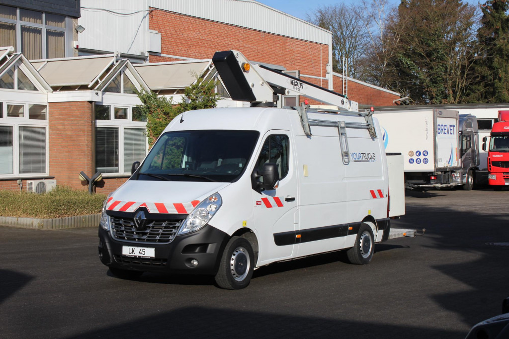 Renault Master 130 E6 Versalift ETL32 12,5m Kamera Navi - Camión con plataforma elevadora: foto 1 Renault Master 130 E6 Versalift ETL32 12,5m Kamera Navi - Camión con plataforma elevadora: foto 1