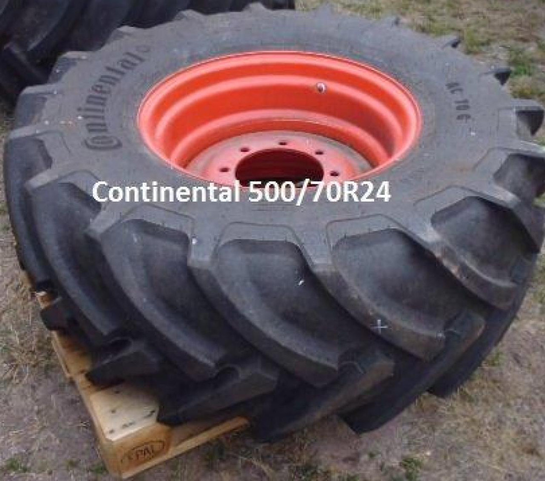 CLAAS Reserverad 500/70R24 mit 8-Loch Felge - Manipulador telescópico: foto 1 CLAAS Reserverad 500/70R24 mit 8-Loch Felge - Manipulador telescópico: foto 1