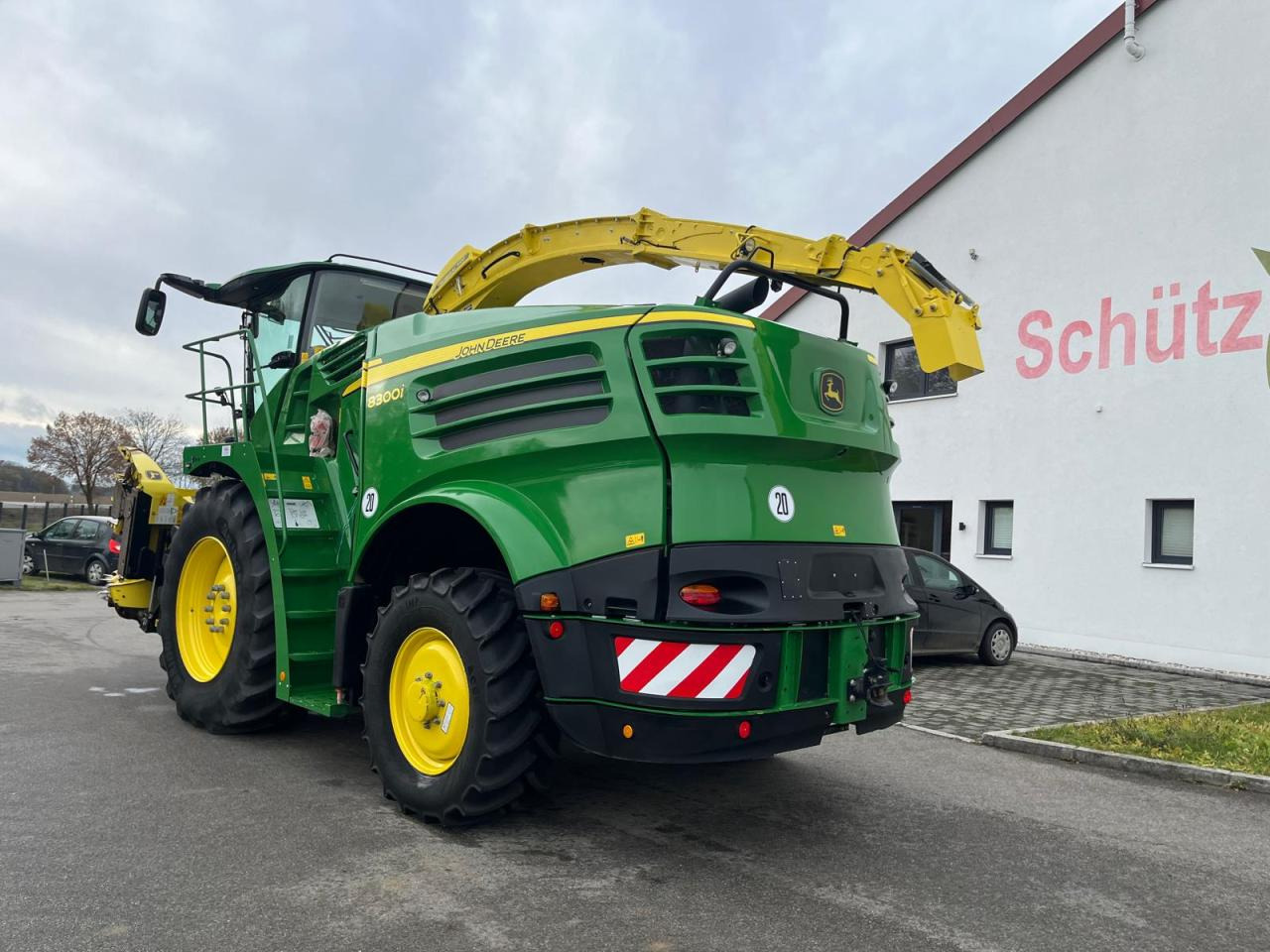 John Deere 8300i JD mit Harvestlap, mit Pickup, Kemper, 910 Bh - Cosechadora de forraje: foto 3 John Deere 8300i JD mit Harvestlap, mit Pickup, Kemper, 910 Bh - Cosechadora de forraje: foto 3