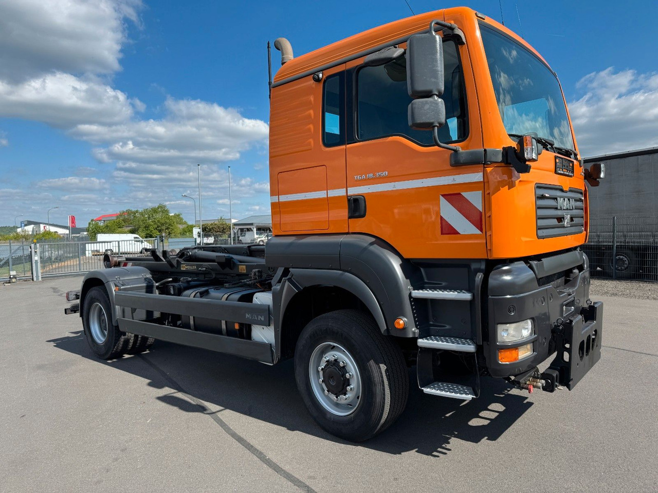 Camión multibasculante MAN TGA 18.350 4x4 Meiler Abroller RK 14.45 Winterd.: foto 13