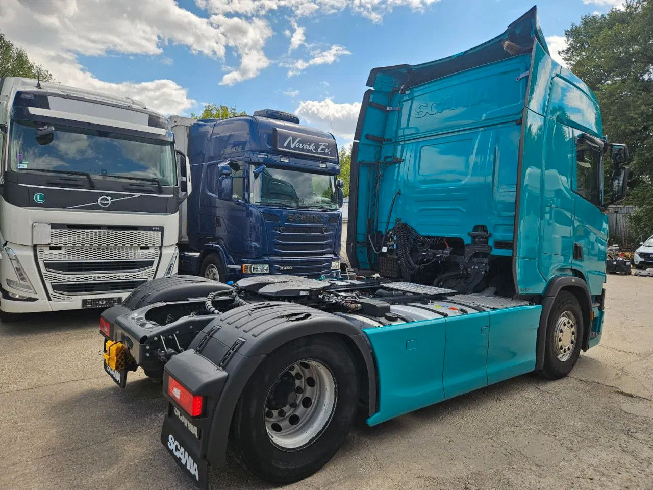 Scania R500 Standard-Turquoise-Standklima-Big NAVI-Hydr - Cabeza tractora: foto 3 Scania R500 Standard-Turquoise-Standklima-Big NAVI-Hydr - Cabeza tractora: foto 3