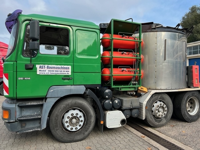 LKW MAN Asphaltkocher Bitumen Mastic mit Isolierung 26.414 - Construcción de carreteras: foto 5 LKW MAN Asphaltkocher Bitumen Mastic mit Isolierung 26.414 - Construcción de carreteras: foto 5