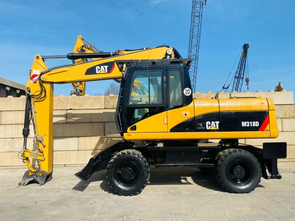 CAT M 318 D - Excavadora de ruedas: foto 1 CAT M 318 D - Excavadora de ruedas: foto 1