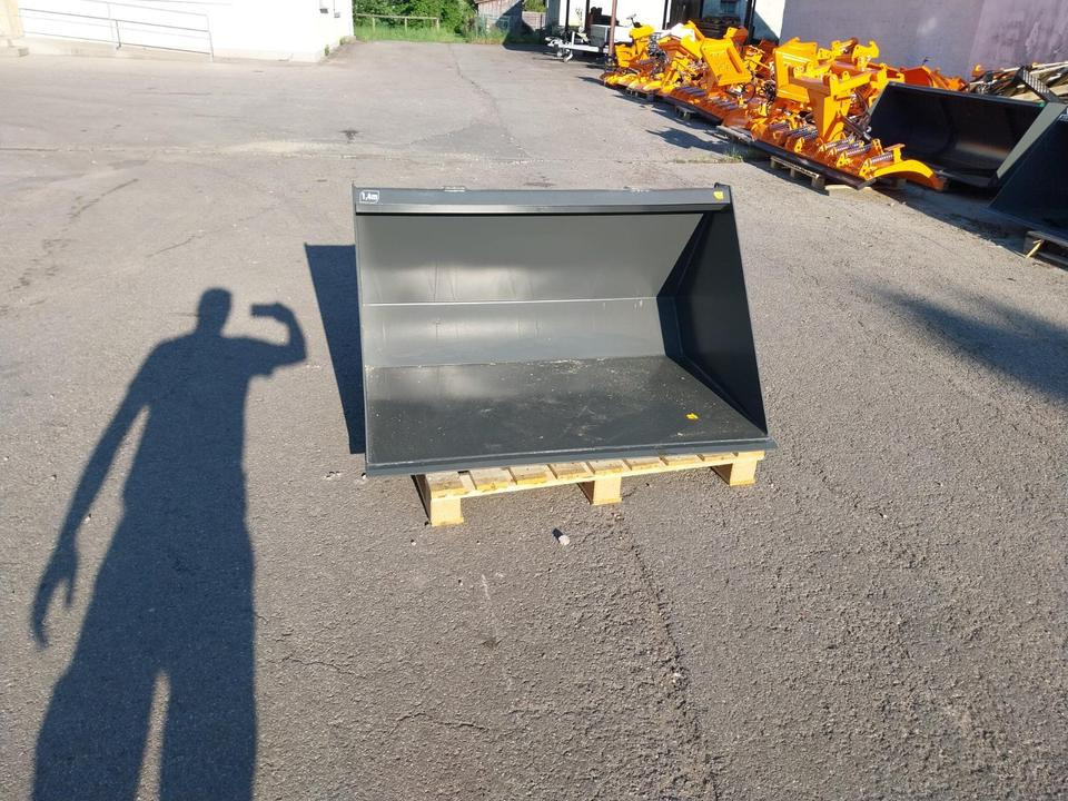 Schaufel 1,4m Weidemann Volumen Hoflader Radlader Lader - Cazo cargador: foto 2 Schaufel 1,4m Weidemann Volumen Hoflader Radlader Lader - Cazo cargador: foto 2