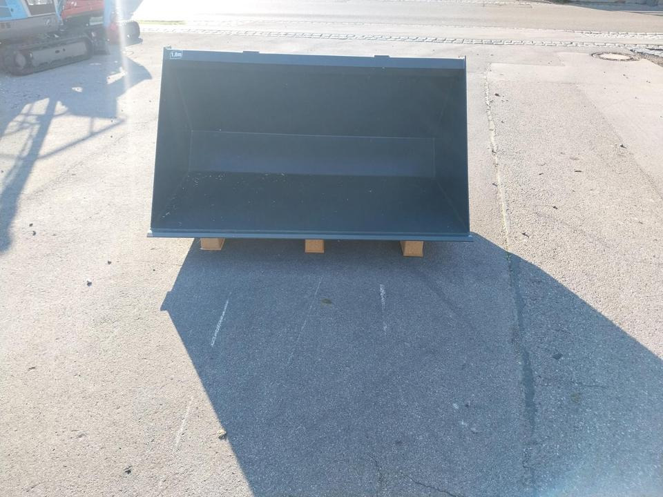 Schaufel 1,6m Weidemann Volumen Hoflader Radlader Lader - Cazo cargador: foto 2 Schaufel 1,6m Weidemann Volumen Hoflader Radlader Lader - Cazo cargador: foto 2