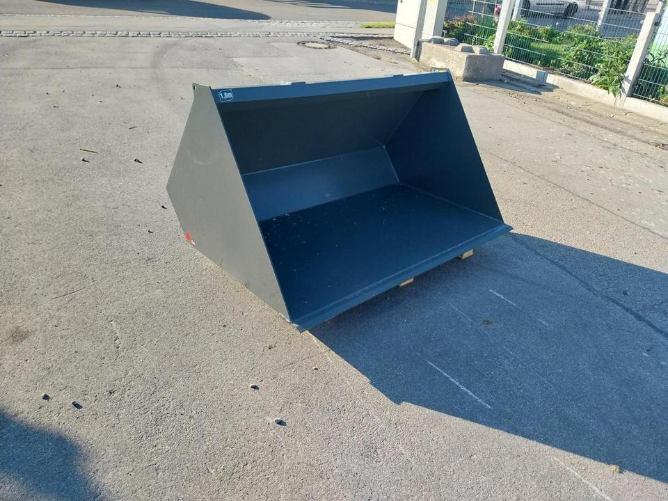 Schaufel 1,6m Weidemann Volumen Hoflader Radlader Lader - Cazo cargador: foto 1 Schaufel 1,6m Weidemann Volumen Hoflader Radlader Lader - Cazo cargador: foto 1