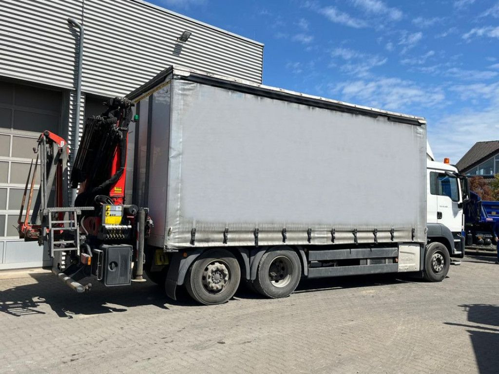 MAN TG-S 26.400 6x2-2 BL Pritsche Heckkran 5xhydr.Au - Camión grúa: foto 4 MAN TG-S 26.400 6x2-2 BL Pritsche Heckkran 5xhydr.Au - Camión grúa: foto 4