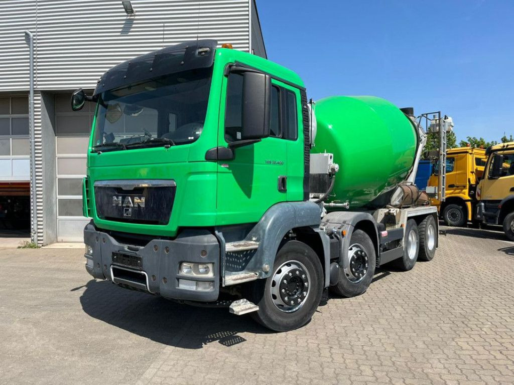 MAN TG-S 32.400 8x4 BB Betonmischer Stetter 9m³ deut - Camión hormigonera: foto 1 MAN TG-S 32.400 8x4 BB Betonmischer Stetter 9m³ deut - Camión hormigonera: foto 1