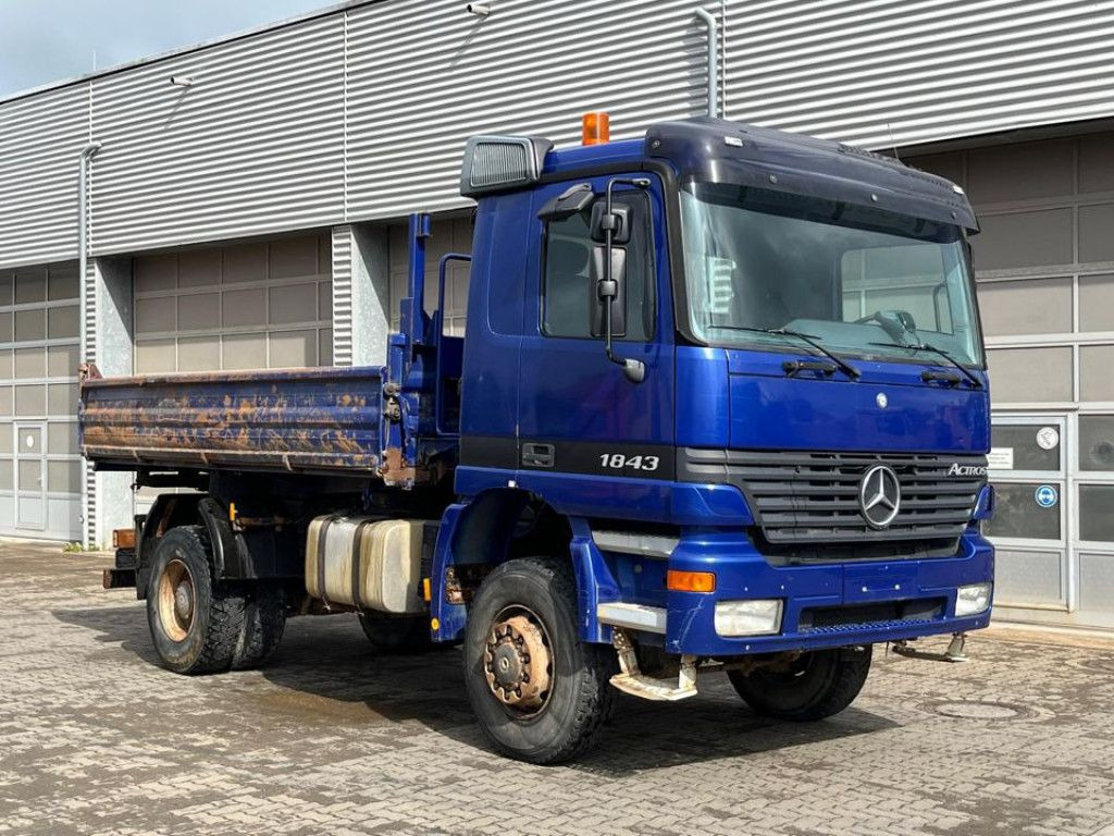 Mercedes-Benz Actros 1843 AK 2-Achs Allradkipper Meiller - Camión volquete: foto 2 Mercedes-Benz Actros 1843 AK 2-Achs Allradkipper Meiller - Camión volquete: foto 2