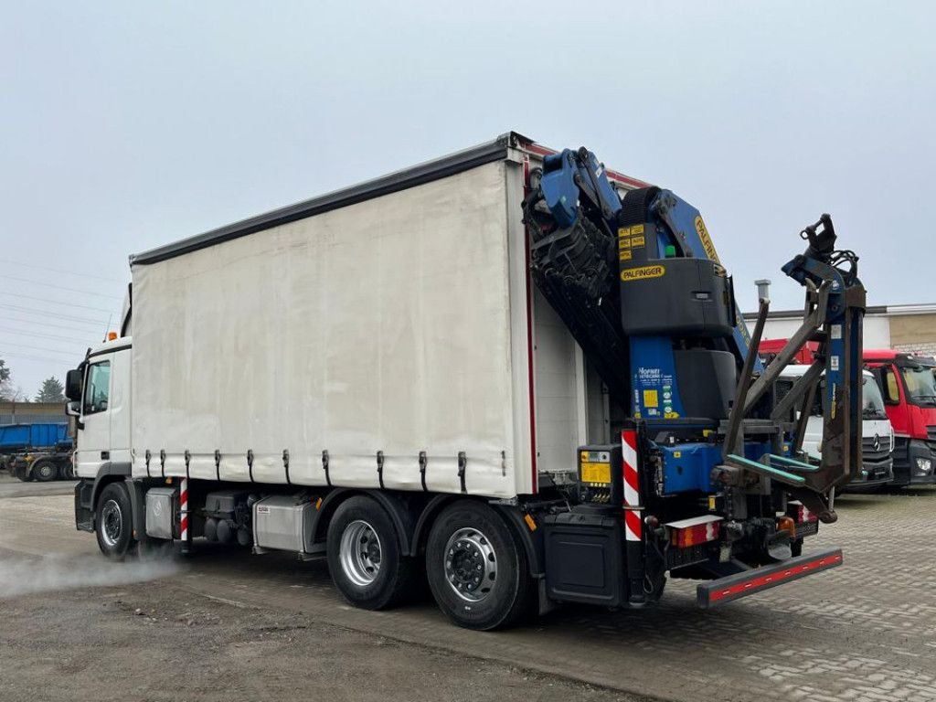 Mercedes-Benz Actros 2541 L6x2 Pritsche Heckkran 34m/to, Jib, - Camión grúa, Camión lona: foto 4 Mercedes-Benz Actros 2541 L6x2 Pritsche Heckkran 34m/to, Jib, - Camión grúa, Camión lona: foto 4