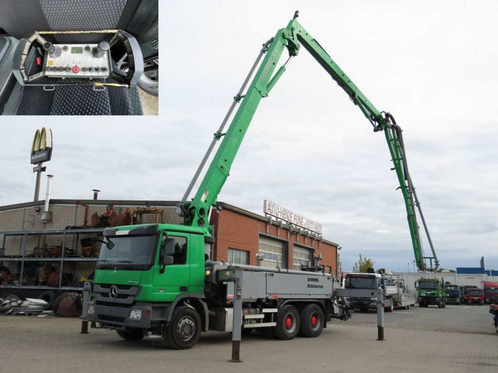 Mercedes-Benz Actros 2641 6x4 Betonpumpe Schwing S 36 X nur 2 - Bomba de hormigón: foto 1 Mercedes-Benz Actros 2641 6x4 Betonpumpe Schwing S 36 X nur 2 - Bomba de hormigón: foto 1