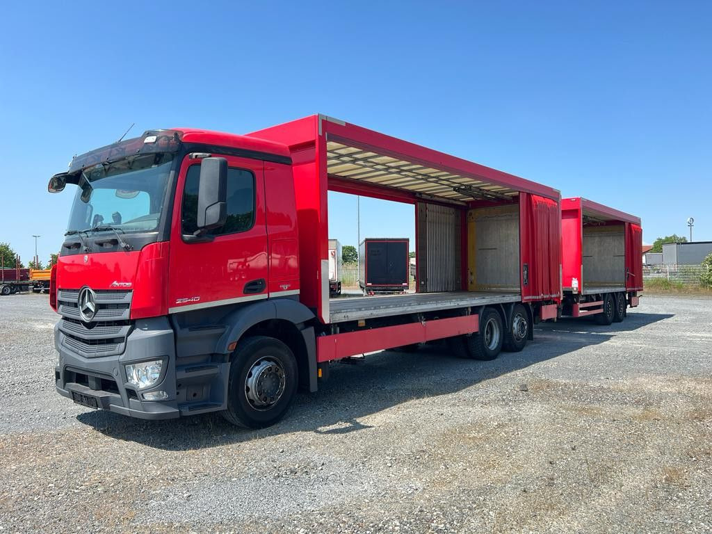 Mercedes-Benz Antos 2540 L 6x2 Pritsche LBW Mercedes-Benz Antos 2540 L 6x2 Pritsche LBW - Camión transporte de bebidas: foto 2 Mercedes-Benz Antos 2540 L 6x2 Pritsche LBW Mercedes-Benz Antos 2540 L 6x2 Pritsche LBW - Camión transporte de bebidas: foto 2