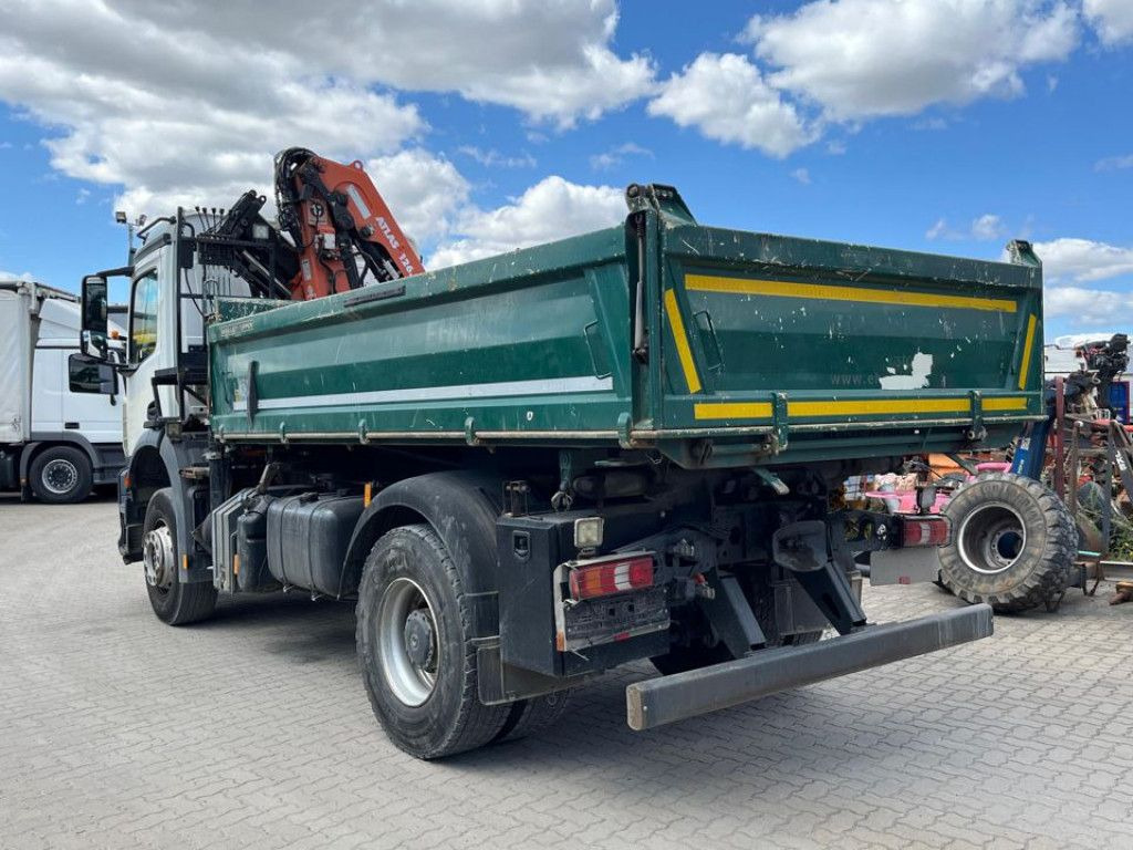 Mercedes-Benz Arocs 1835 K 2-Achs Kipper Kran Atlas 126.3 - Camión volquete, Camión grúa: foto 3 Mercedes-Benz Arocs 1835 K 2-Achs Kipper Kran Atlas 126.3 - Camión volquete, Camión grúa: foto 3