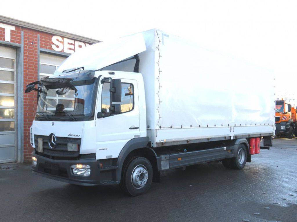 Mercedes-Benz Atego 1224 L Pritsche LBW LBW 1.5to - Camión caja abierta: foto 1 Mercedes-Benz Atego 1224 L Pritsche LBW LBW 1.5to - Camión caja abierta: foto 1