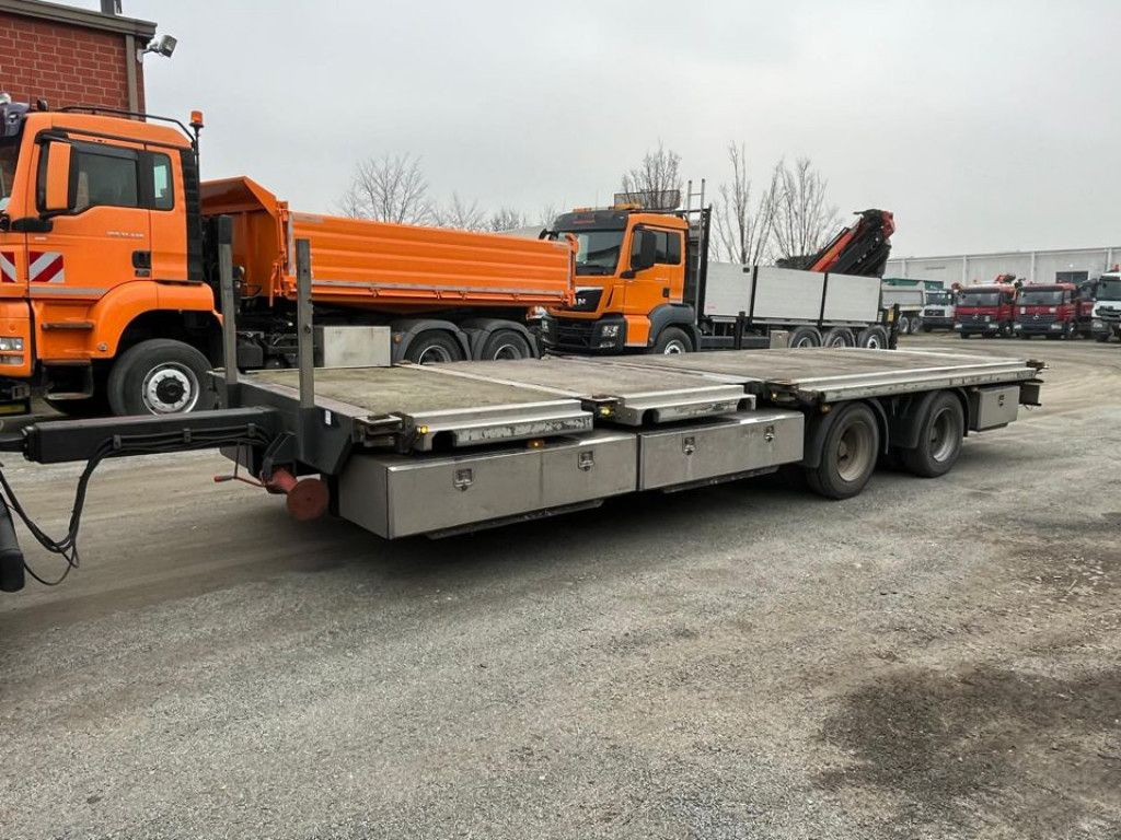 ZZW 16 Spezialanhänger ausziehbar 8850-10535 - Remolque plataforma/ Caja abierta: foto 1 ZZW 16 Spezialanhänger ausziehbar 8850-10535 - Remolque plataforma/ Caja abierta: foto 1