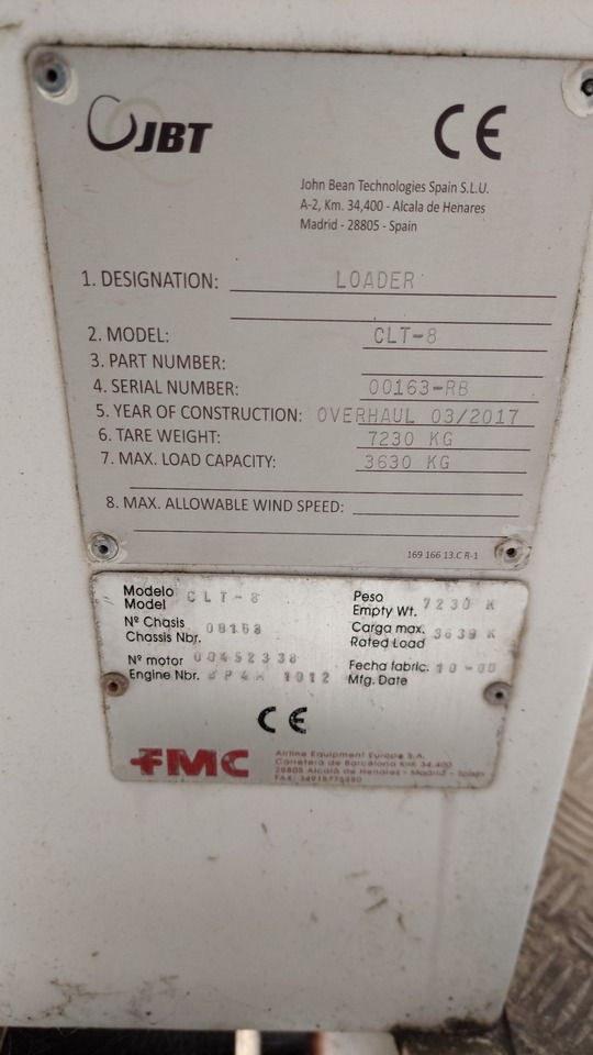 CLT-8 Speedloader FMC - Cargadora de contenedores/ Palets: foto 2 CLT-8 Speedloader FMC - Cargadora de contenedores/ Palets: foto 2