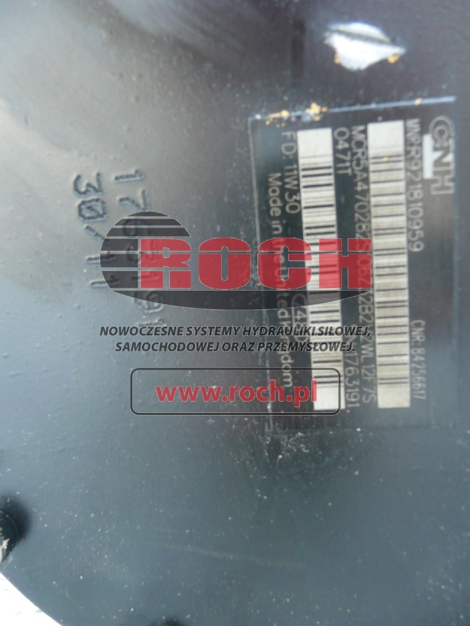 CNH MCR5A470282S106Z32B2V2WL12F7S 842566110471T - Motor hidráulico para Maquinaria de construcción: foto 2 CNH MCR5A470282S106Z32B2V2WL12F7S 842566110471T - Motor hidráulico para Maquinaria de construcción: foto 2
