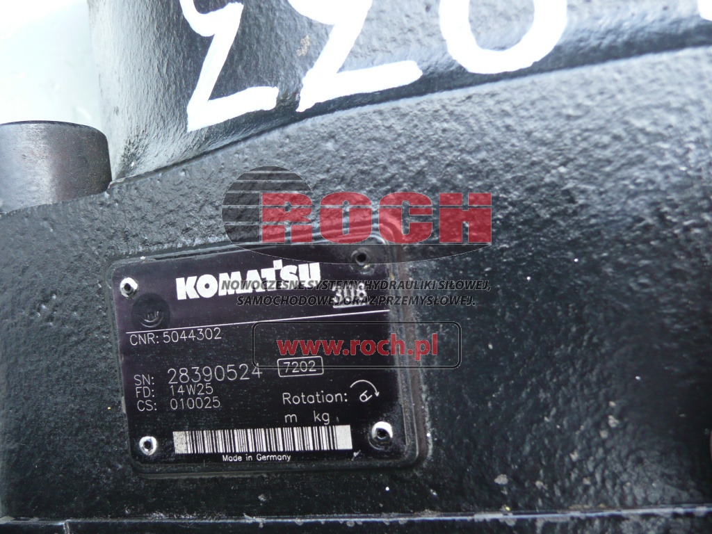 KOMATSU 774638 90R100EA5CP60P3C7F04FAS 383628 - Bomba hidráulica: foto 2 KOMATSU 774638 90R100EA5CP60P3C7F04FAS 383628 - Bomba hidráulica: foto 2