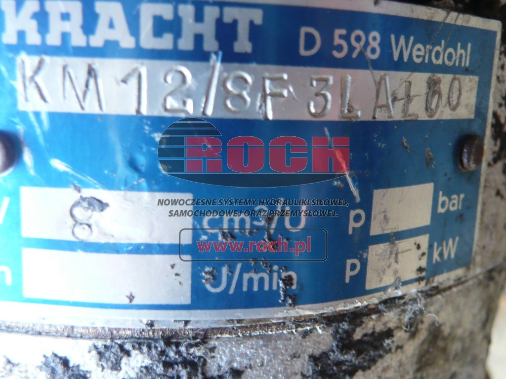 KRACHT KM12/8 F3LAL00 + D3D10D1A085 - Motor hidráulico: foto 2 KRACHT KM12/8 F3LAL00 + D3D10D1A085 - Motor hidráulico: foto 2