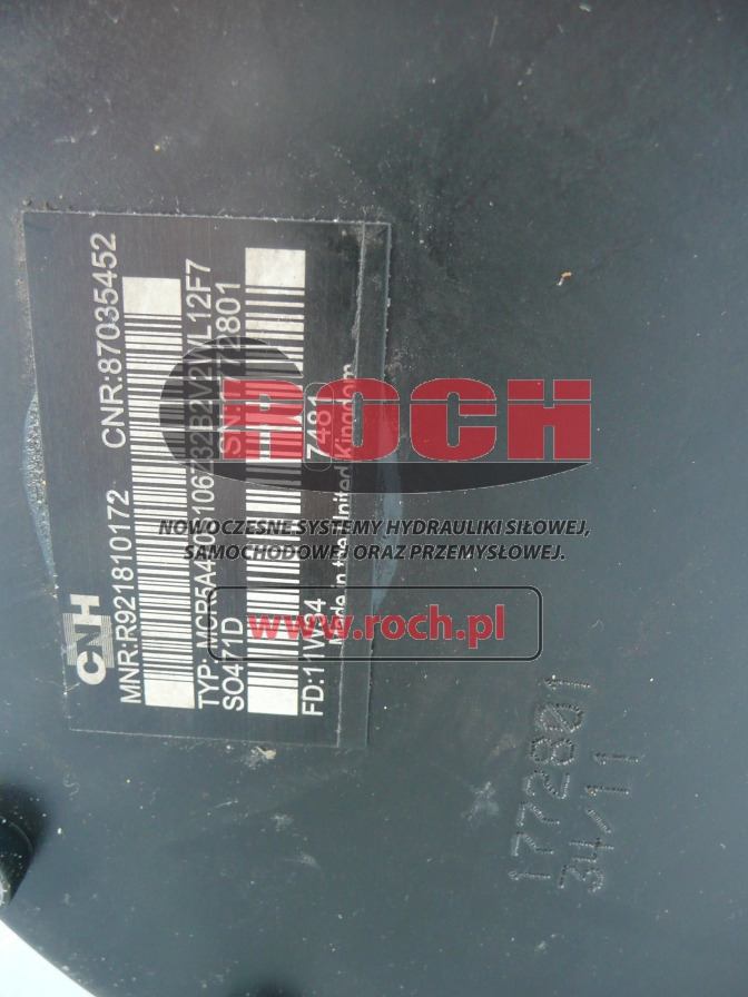 RE- MANUFAKTURED CNH INDUSTRIAL REMAN F21.44841.5R - Motor hidráulico: foto 2 RE- MANUFAKTURED CNH INDUSTRIAL REMAN F21.44841.5R - Motor hidráulico: foto 2