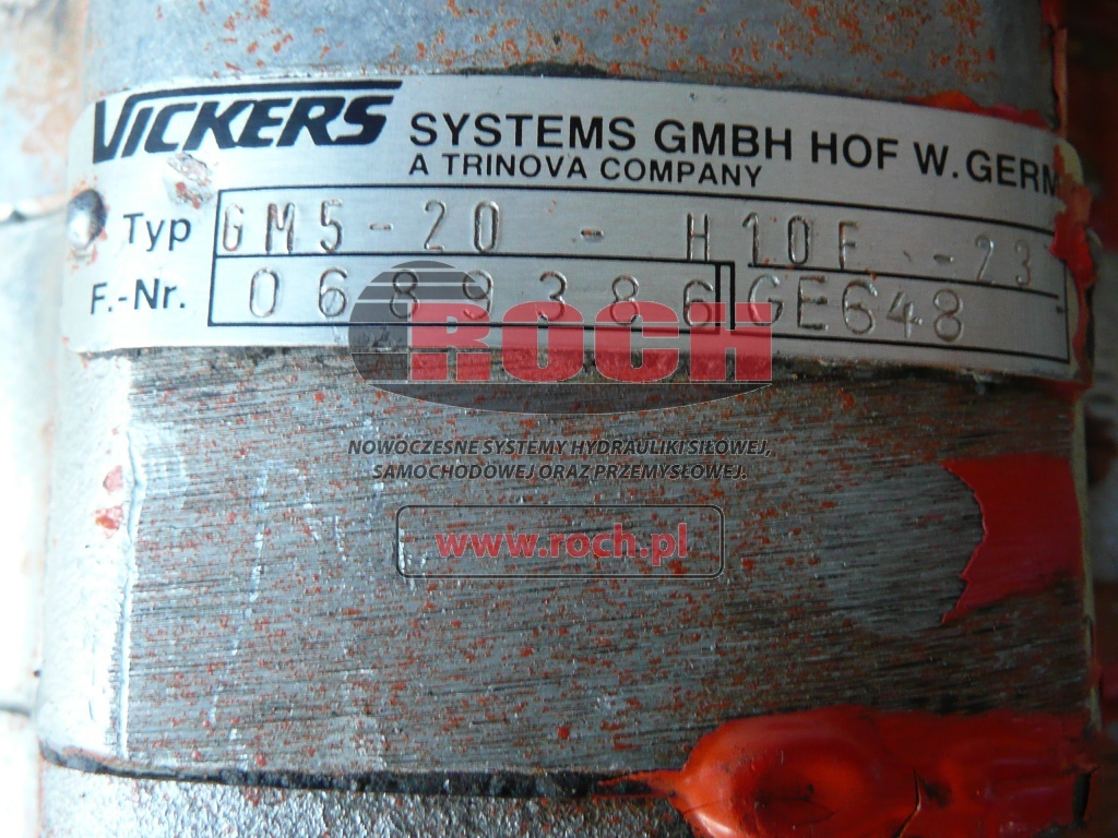 SPERRY VICKERS GM5-20-H10F-23 - Motor hidráulico: foto 2 SPERRY VICKERS GM5-20-H10F-23 - Motor hidráulico: foto 2