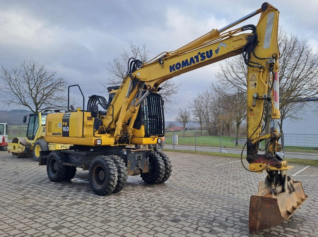 Komatsu PW 160-7, Bj 07, 7050 BH, hydr. VA, MS10, GLV - Excavadora de ruedas: foto 2 Komatsu PW 160-7, Bj 07, 7050 BH, hydr. VA, MS10, GLV - Excavadora de ruedas: foto 2