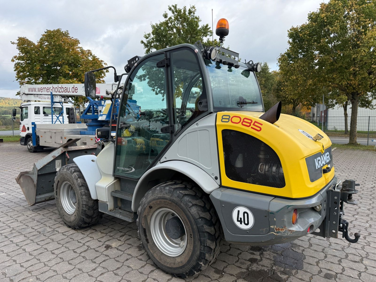 Kramer 8085 Ecospeed, Bj. 16, 3700 BH, Schaufel, Gabel - Cargadora de ruedas: foto 2 Kramer 8085 Ecospeed, Bj. 16, 3700 BH, Schaufel, Gabel - Cargadora de ruedas: foto 2