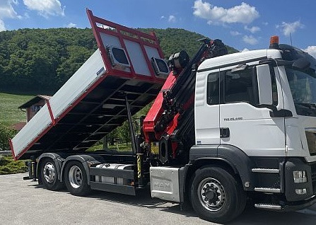 MAN Hiab Fassi Palfinger PK34002 - Camión grúa: foto 2 MAN Hiab Fassi Palfinger PK34002 - Camión grúa: foto 2