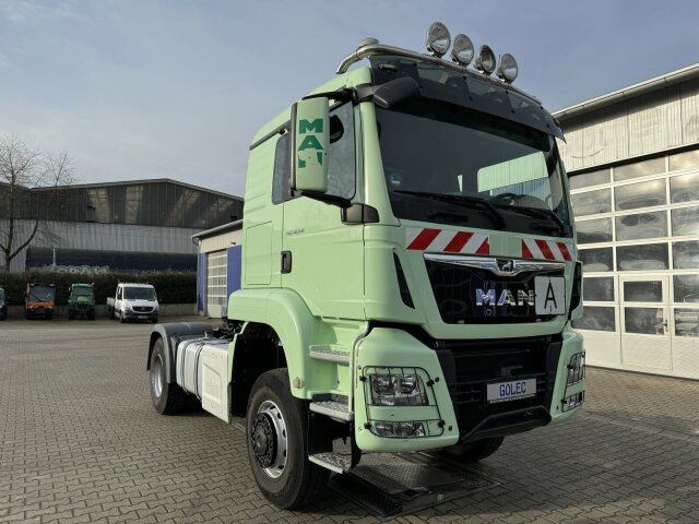MAN TGS 18.510 4x4 SZM - Kipphyd. Blatt Luft - Cabeza tractora: foto 1 MAN TGS 18.510 4x4 SZM - Kipphyd. Blatt Luft - Cabeza tractora: foto 1