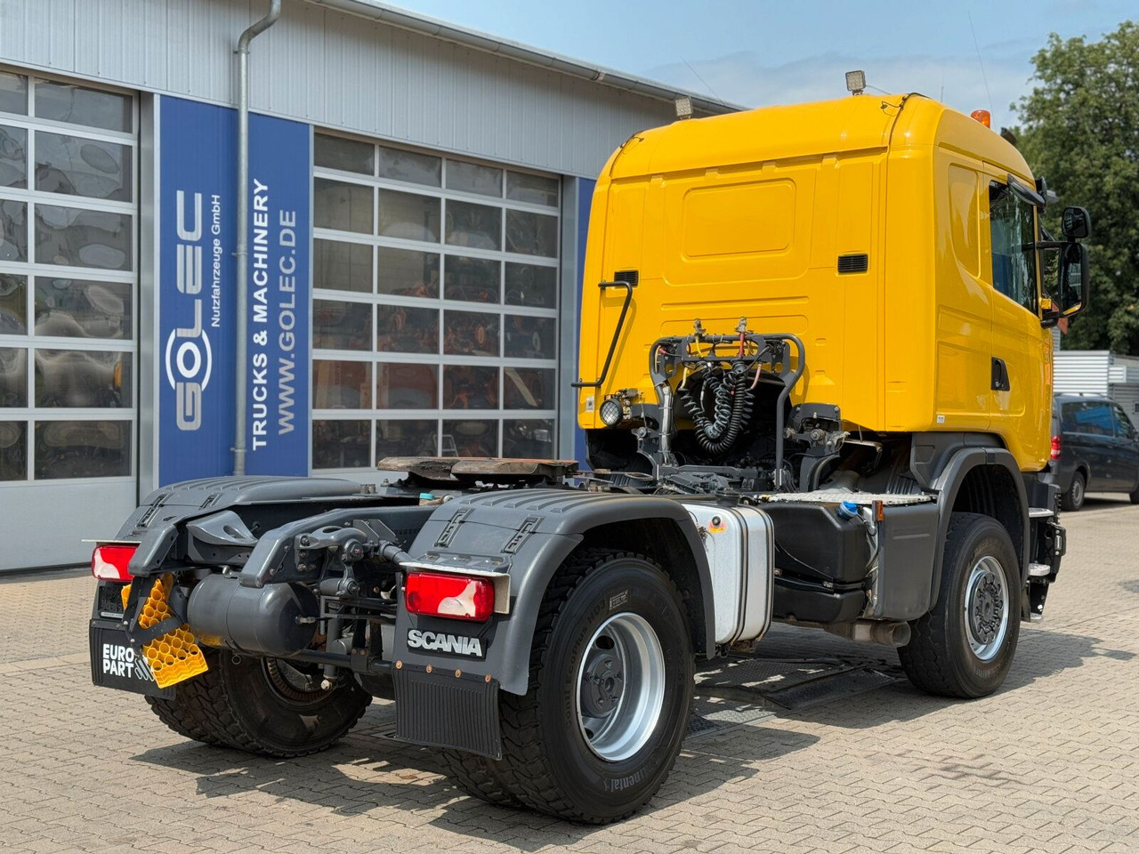 Scania G450 4x4 Euro 6 SZM Kipphydraulik Blatt/ Luft - Cabeza tractora: foto 3 Scania G450 4x4 Euro 6 SZM Kipphydraulik Blatt/ Luft - Cabeza tractora: foto 3