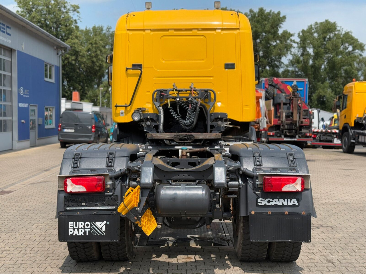 Scania G450 4x4 Euro 6 SZM Kipphydraulik Blatt/ Luft - Cabeza tractora: foto 4 Scania G450 4x4 Euro 6 SZM Kipphydraulik Blatt/ Luft - Cabeza tractora: foto 4