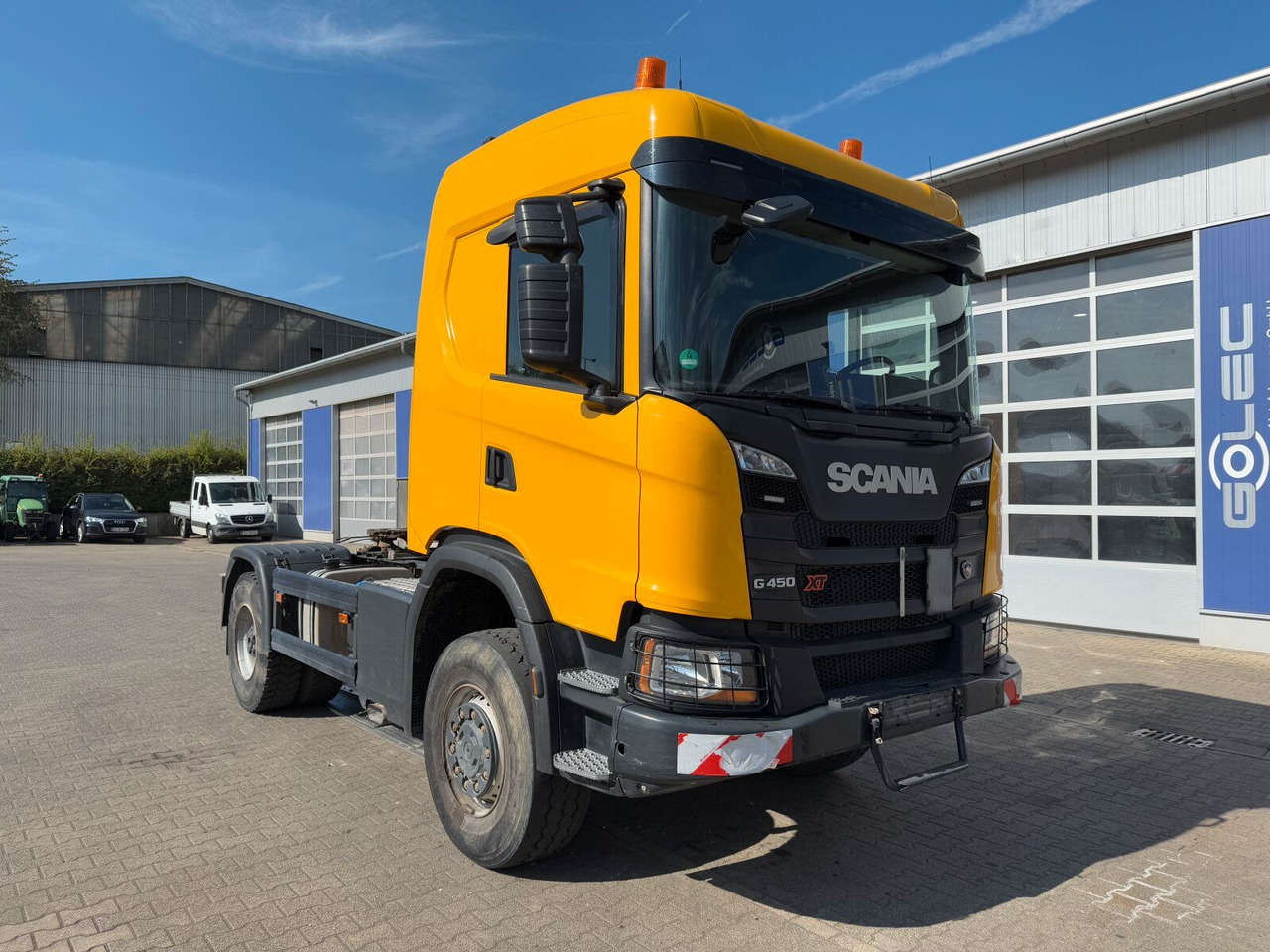 Scania G450 XT 4x4 Euro 6 SZM Kipphydraulik Blatt/ Luft - Cabeza tractora: foto 1 Scania G450 XT 4x4 Euro 6 SZM Kipphydraulik Blatt/ Luft - Cabeza tractora: foto 1