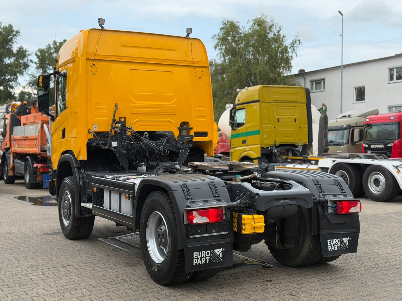 Scania G450 XT 4x4 Euro 6 SZM Kipphydraulik Blatt/ Luft - Cabeza tractora: foto 5 Scania G450 XT 4x4 Euro 6 SZM Kipphydraulik Blatt/ Luft - Cabeza tractora: foto 5