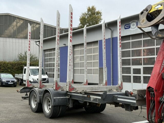 Janzen T RH19 Holzanhänger 2 Achse 19.000 Kg - Remolque maderero: foto 1 Janzen T RH19 Holzanhänger 2 Achse 19.000 Kg - Remolque maderero: foto 1
