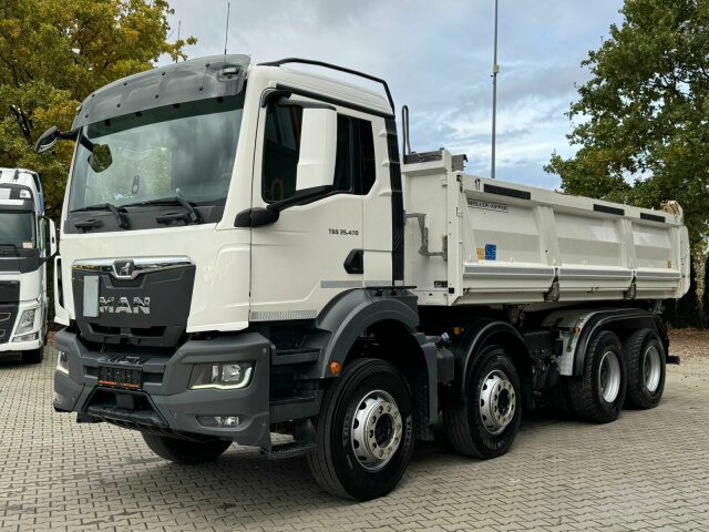MAN TGS 35.470 8x4 BB Euro6 Meiller Kipper Bordmatik - Camión volquete: foto 1 MAN TGS 35.470 8x4 BB Euro6 Meiller Kipper Bordmatik - Camión volquete: foto 1