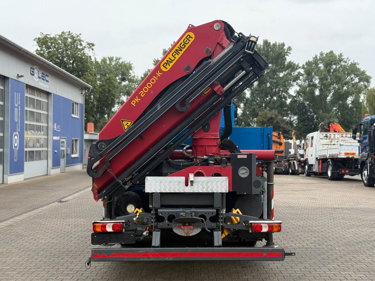 Mercedes-Benz ACTROS 2545 6x2 Pritsche Kran Palfinger PK20001K - Camión grúa: foto 4 Mercedes-Benz ACTROS 2545 6x2 Pritsche Kran Palfinger PK20001K - Camión grúa: foto 4