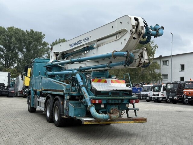 Bomba de hormigón Mercedes-Benz AROCS 2636 6x4 Euro 6 Betonpumpe SERMAC 4Z36: foto 11