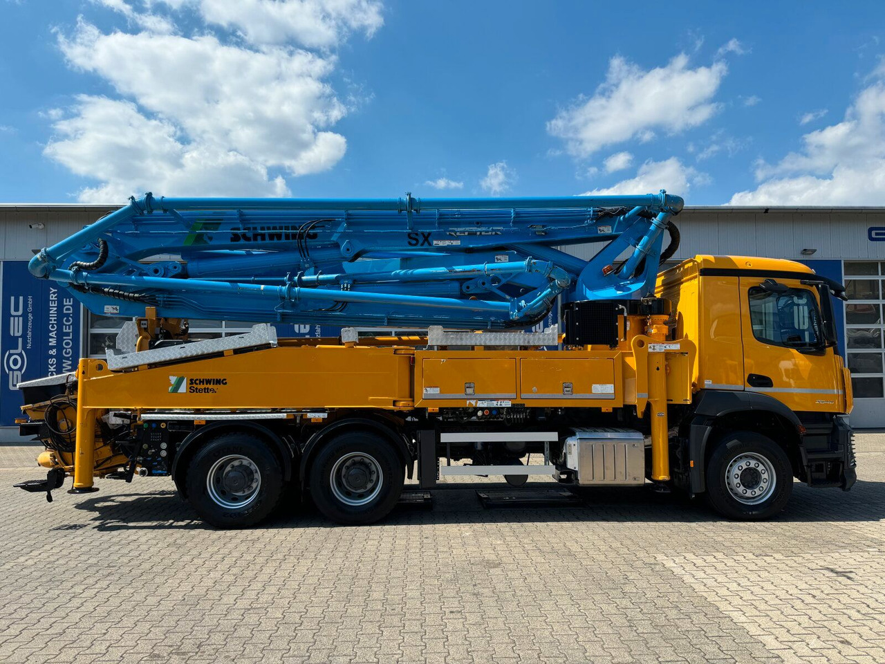 Mercedes-Benz AROCS 2646 6x4 Euro 6 Betonpumpe Schwing S 38 SX - Bomba de hormigón: foto 3 Mercedes-Benz AROCS 2646 6x4 Euro 6 Betonpumpe Schwing S 38 SX - Bomba de hormigón: foto 3