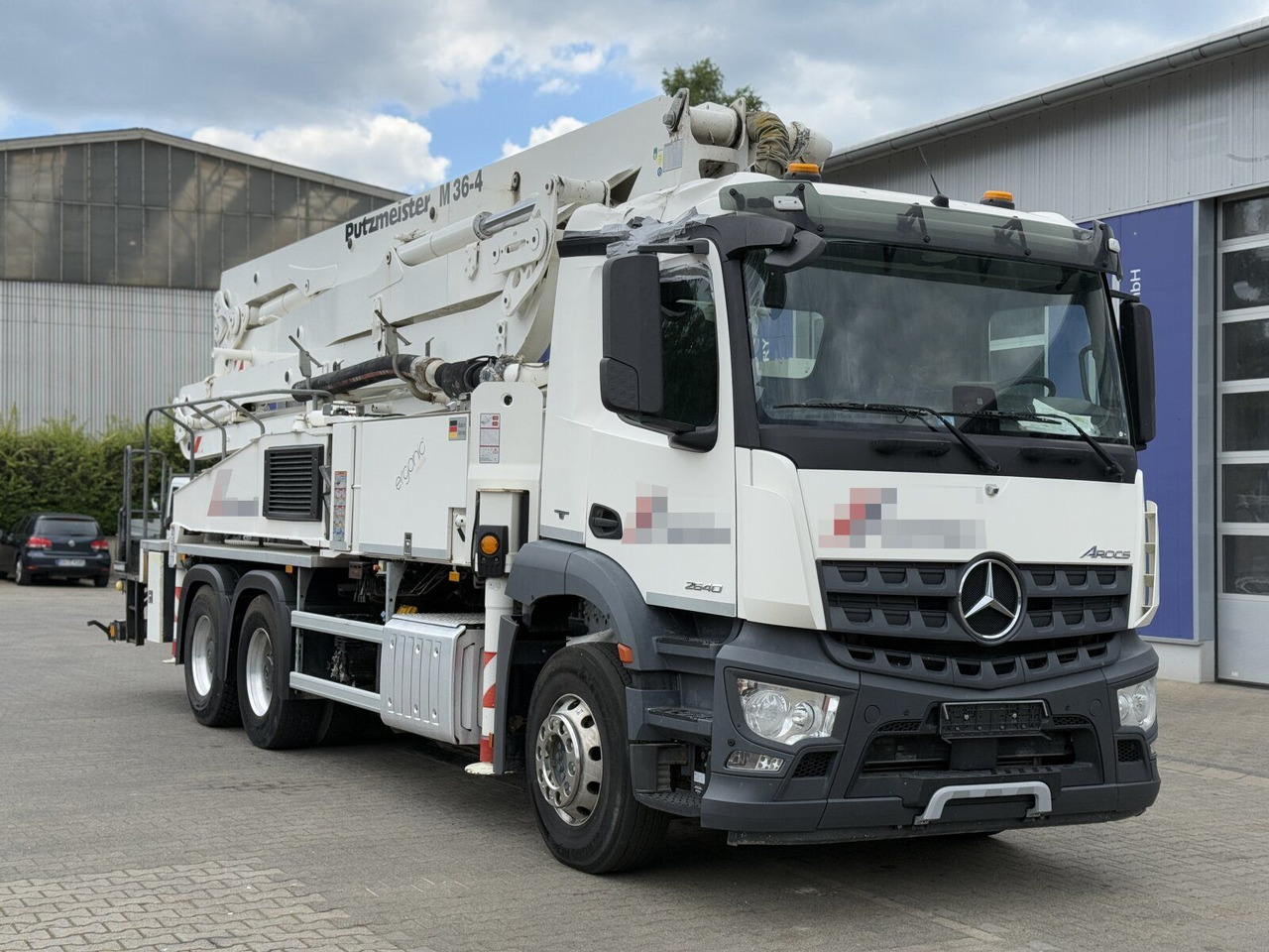 Mercedes-Benz AROCS 2840 6x4 Betonp. Putzmeister BSF36-4.16HLS - Bomba de hormigón: foto 1 Mercedes-Benz AROCS 2840 6x4 Betonp. Putzmeister BSF36-4.16HLS - Bomba de hormigón: foto 1