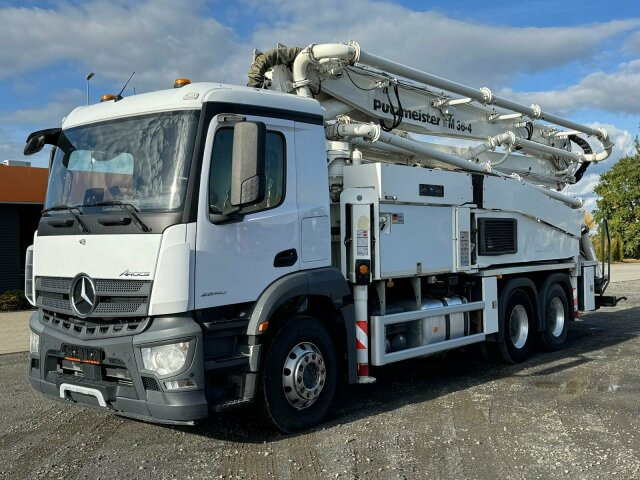 Mercedes-Benz AROCS 2840 6x4 Betonp. Putzmeister BSF36-4.16HLS - Bomba de hormigón: foto 1 Mercedes-Benz AROCS 2840 6x4 Betonp. Putzmeister BSF36-4.16HLS - Bomba de hormigón: foto 1