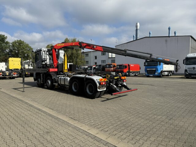 Camión multibasculante, Camión grúa Mercedes-Benz Arocs 3246 8x4 Abrollkipper Kran Palfinger 19001: foto 15