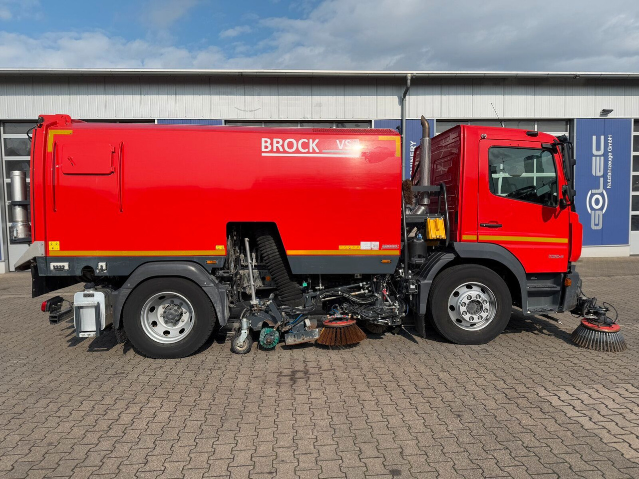 Mercedes-Benz Atego 1324 4x2 Kehrmaschine BROCK HD Anlage - Barredora vial: foto 3 Mercedes-Benz Atego 1324 4x2 Kehrmaschine BROCK HD Anlage - Barredora vial: foto 3