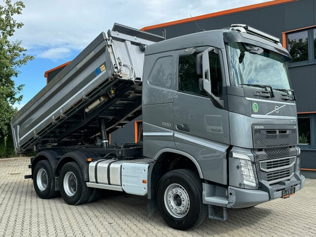 Camión volquete Volvo FH 500 6x4 Meiller kipper Bordmatik: foto 15