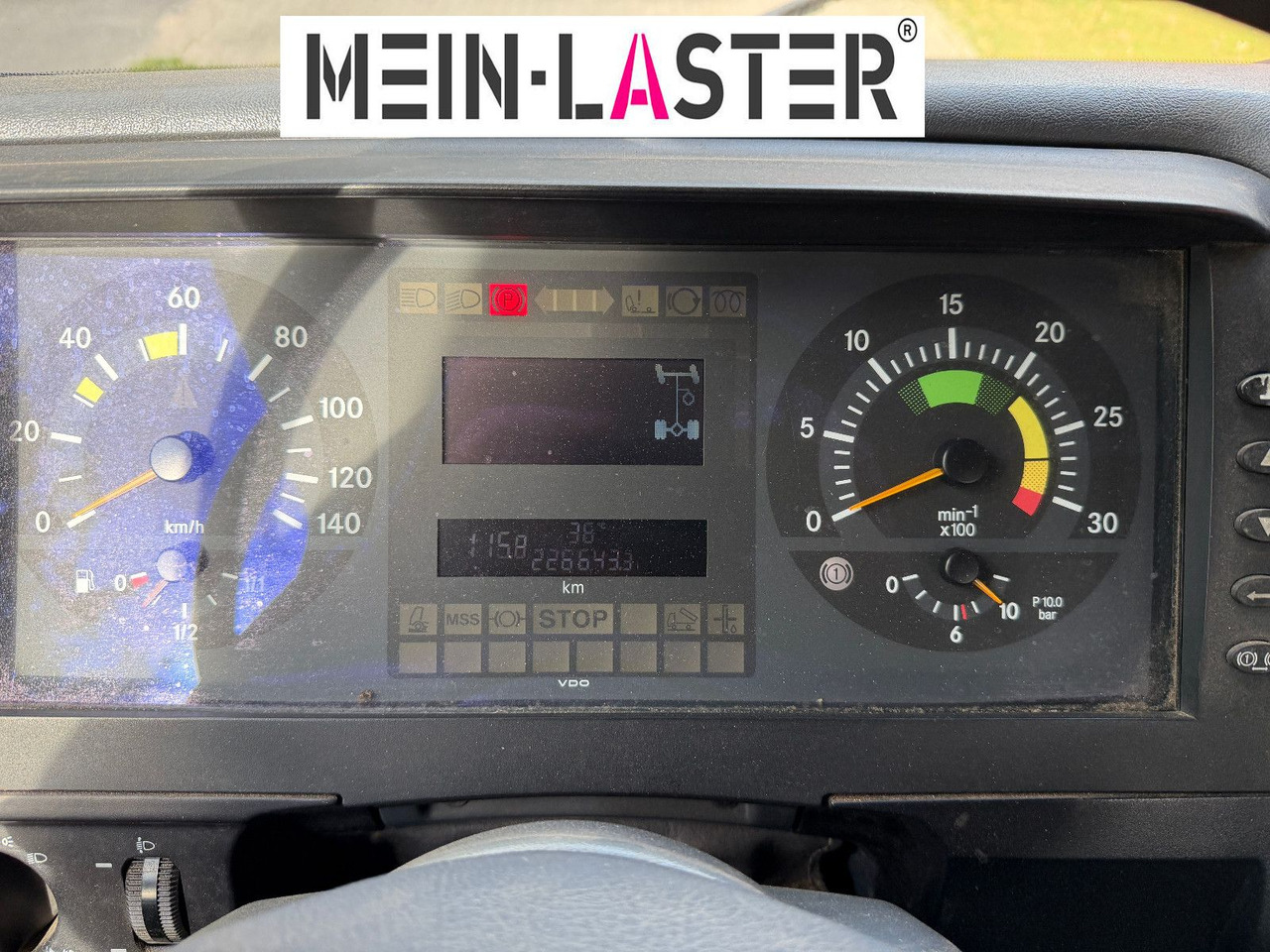 Camión caja abierta, Camión grúa Mercedes-Benz 1823 Atego Atlas 105.2 1.Hand nur 226.000 km: foto 9 Camión caja abierta, Camión grúa Mercedes-Benz 1823 Atego Atlas 105.2 1.Hand nur 226.000 km: foto 9