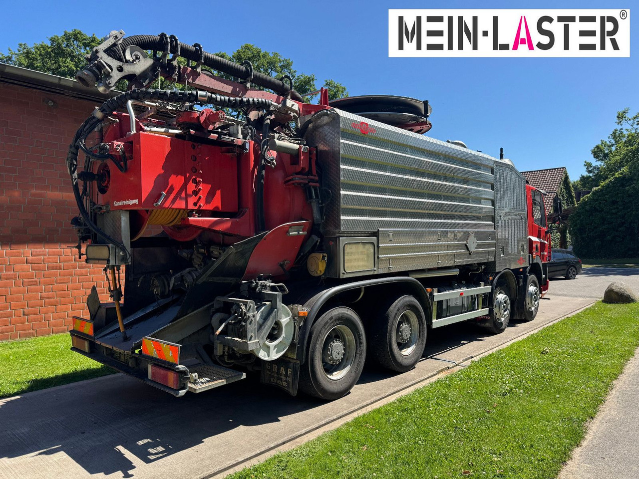 Scania G 450 8x4 Kaiser Twister Komfort V2A Funk - Limpieza de alcantarillado: foto 4 Scania G 450 8x4 Kaiser Twister Komfort V2A Funk - Limpieza de alcantarillado: foto 4