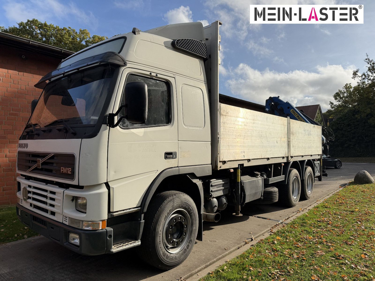 Volvo FM12 380 PK 27000D 24,5m 5+6 Deutscher LKW - Camión grúa: foto 3 Volvo FM12 380 PK 27000D 24,5m 5+6 Deutscher LKW - Camión grúa: foto 3