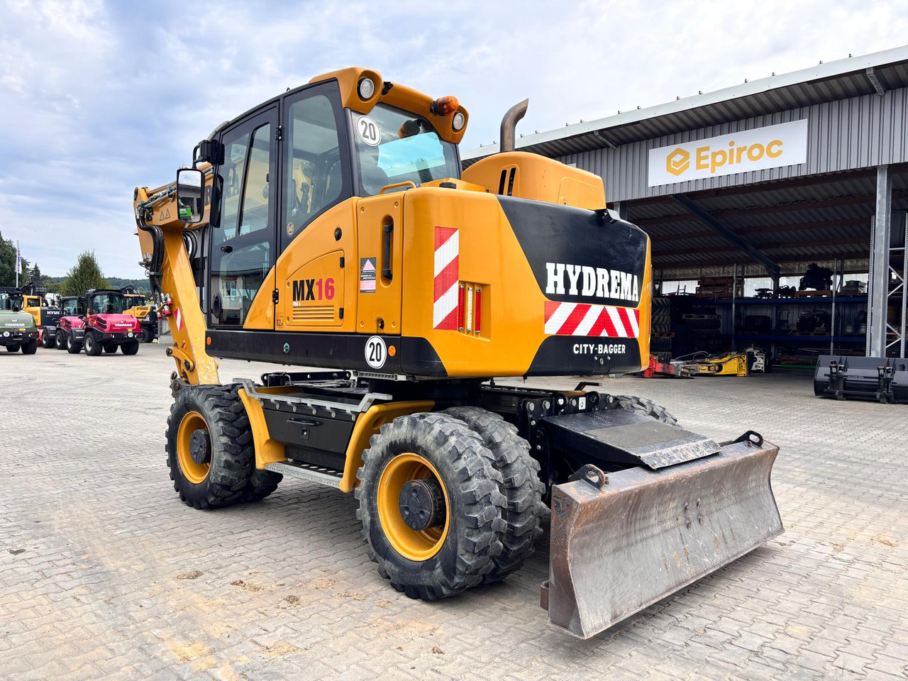 Hydrema MX 16G - Excavadora de ruedas: foto 4 Hydrema MX 16G - Excavadora de ruedas: foto 4