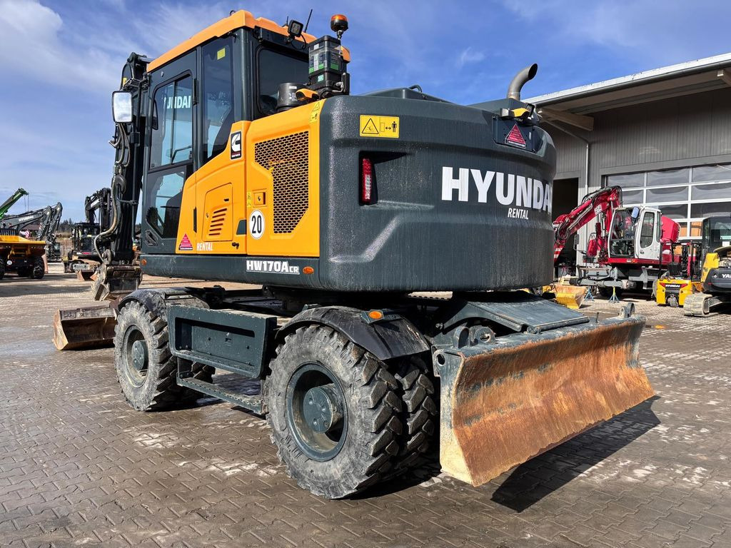 Hyundai HW170ACR Hyundai HW170ACR - Excavadora de ruedas: foto 3 Hyundai HW170ACR Hyundai HW170ACR - Excavadora de ruedas: foto 3