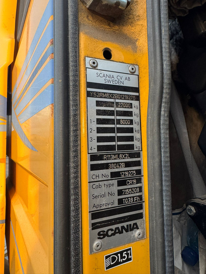 Cabeza tractora SCANIA 113M 380: foto 24